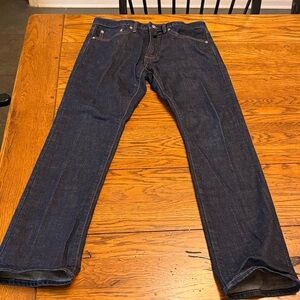 Men's Classic Indigo Straight Jeans
